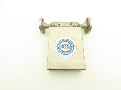 Micro Motion 25S-SS Mass Flow Sensor 1/2" Flanged Coriolis Meter