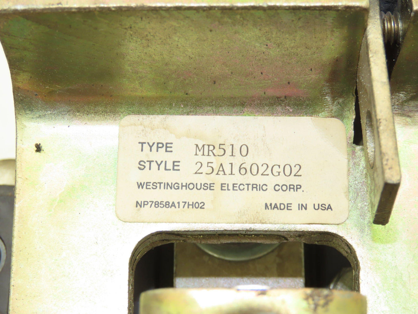 Westinghouse MR510 DC Contactor 125VDC Coil 45A5515G07
