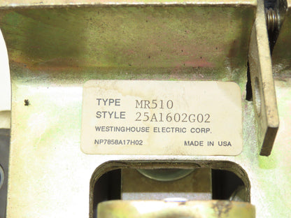 Westinghouse MR510 DC Contactor 125VDC Coil 45A5515G07