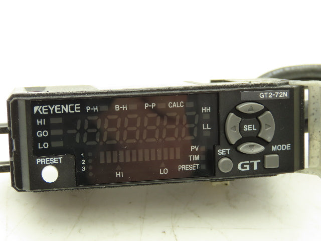 Keyence GT2-72N Amplifier Unit DIN Rail Type NPN