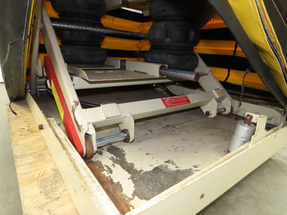 Knight LT3448 Pneumatic Lift Tilt Table Tote Tipper 4000lb 45° Degree 48x34" Top