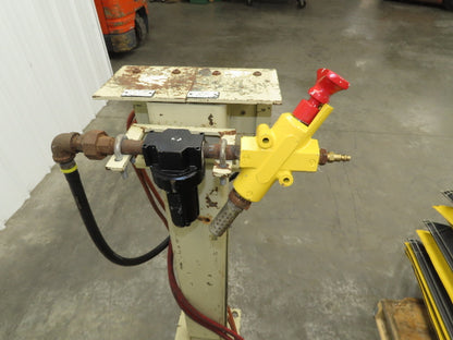 Knight LT3448 Pneumatic Lift Tilt Table Tote Tipper 4000lb 45° Degree 48x34" Top