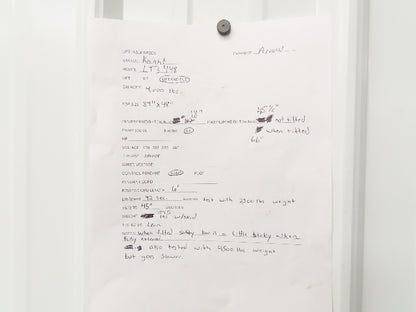 Knight LT3448 Pneumatic Lift Tilt Table Tote Tipper 4000lb 45° Degree 48x34" Top