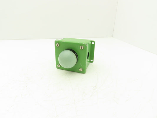 Banner K50LGRXPQ LED Indicator Dome 50mm EZ-LIGHT Red Green 18-30VDC Enclosure