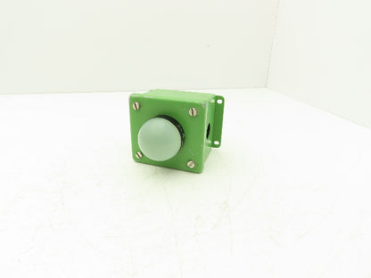 Banner K50LGRXPQ LED Indicator Dome 50mm EZ-LIGHT Red Green 18-30VDC Enclosure