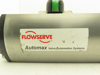 Flowserve B125DS Pneumatic Air Operated Valve Actuator 125psig w/S25NAADR1 Valve