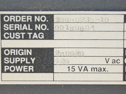 Foxboro E96R-HA-CS-E/CG-A Magnetic Flow Transmitter 0-5mV 120VAC