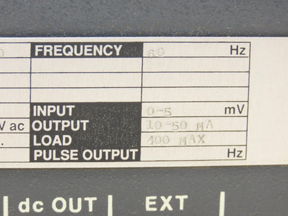 Foxboro E96R-HA-CS-E/CG-A Magnetic Flow Transmitter 0-5mV 120VAC