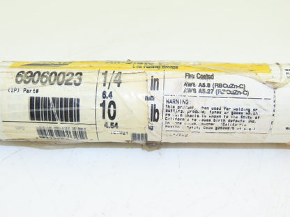 ESAB 69060023 1/4"x 36" Copper Brazing Alloy Flux Coated Bronze Rods 10Lbs
