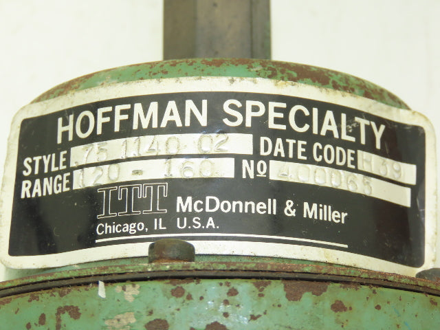 Hoffman Specialty 1140 Temperature Regulator 3/4" NPT