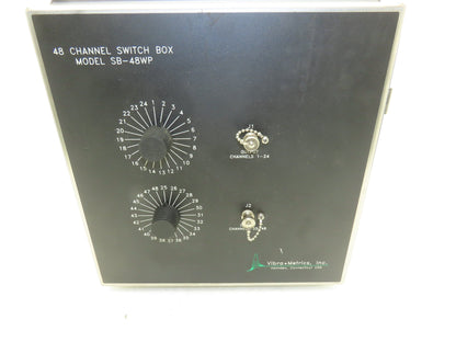 Vibra Metrics SB-48WP 48 Channel Switch Control Box W/Two Inputs