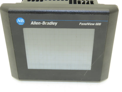Allen Bradley 2711T6C9L1 PanelView 600 Touch Screen PLC HMI Ser B Rev F Frn 4.46