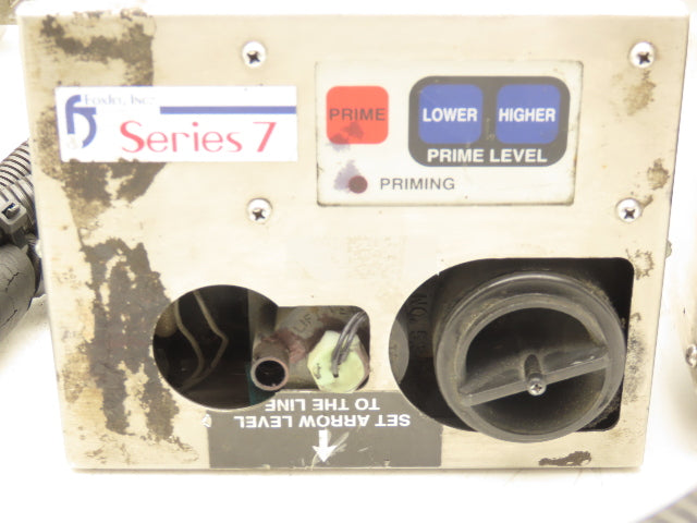 FoxJet Quipp X21123 Operator Interface Panel Keypad & Prime Level Control