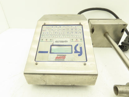 FoxJet Quipp X21123 Operator Interface Panel Keypad & Prime Level Control