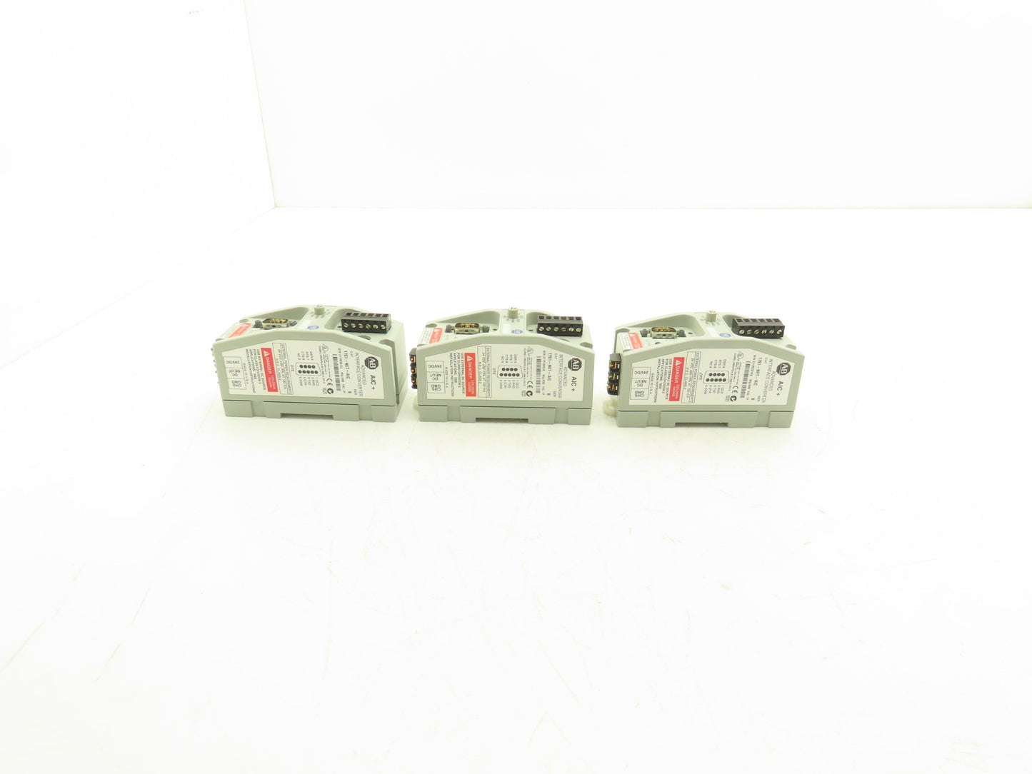 Allen Bradley 1761-NET-AIC MicroLogix Adaptor Interface Converter Ser B Lot of 3