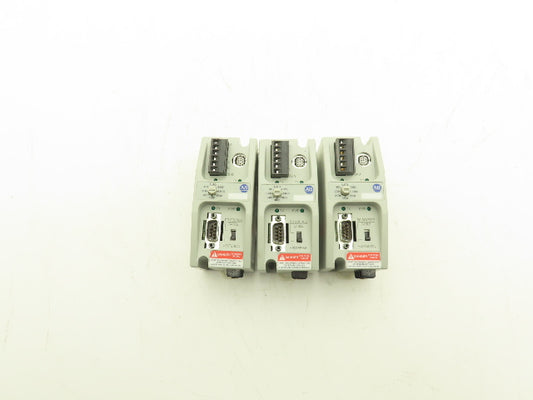Allen Bradley 1761-NET-AIC MicroLogix Adaptor Interface Converter Ser B Lot of 3