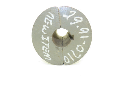 Cast Shaft Coupling Compression 1-1/2" Bore Keyed 5220rpm 3/8" Key Slot