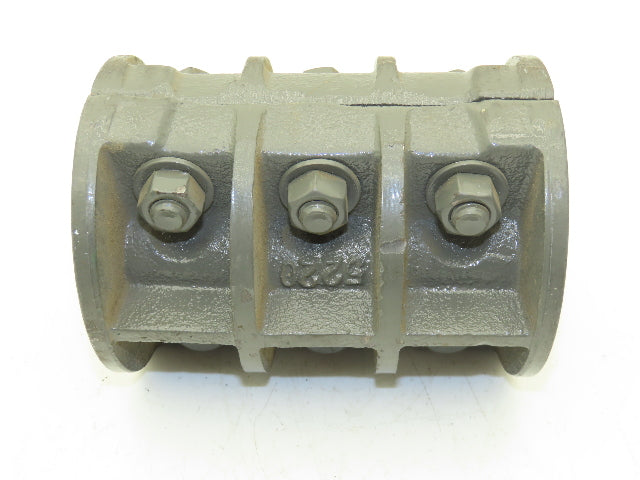 Cast Shaft Coupling Compression 1-1/2" Bore Keyed 5220rpm 3/8" Key Slot