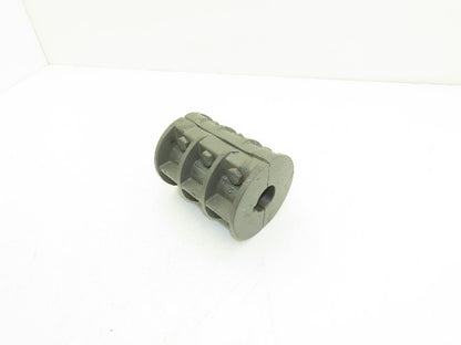Cast Shaft Coupling Compression 1-1/2" Bore Keyed 5220rpm 3/8" Key Slot