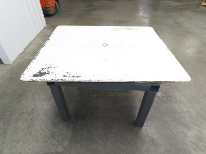 1/2" Steel Top Fabrication Welding Turn Table Work Bench 48"x42"x28.5"