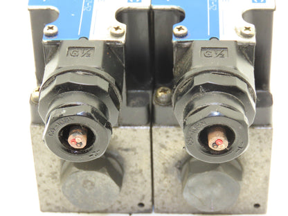 Tokimec DG4V324AMP7H752 Directional Control Single Solenoid Valve 24V Lot of 2