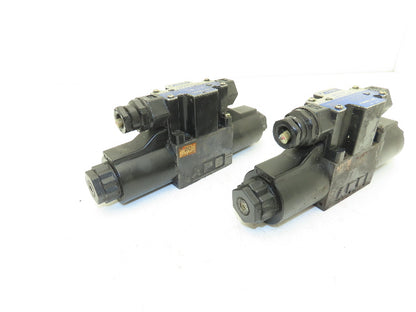 Tokimec DG4V-3-2C-M-P7-H-7-52 Directional Control Solenoid Valve 24V Lot of 2