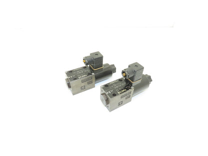 Nachi Hydraulic Directional Control Solenoid Valve 24VDC Lot of 2