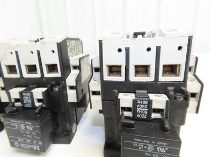 Moeller DIL1AM 3-Pole IEC Contactor 55A 220/240V Coil 25Hp 460V 3PH  Lot of 4