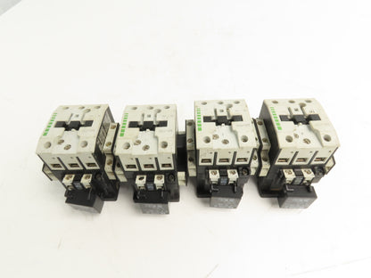 Moeller DIL1AM 3-Pole IEC Contactor 55A 220/240V Coil 25Hp 460V 3PH  Lot of 4