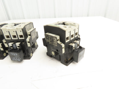 Moeller DIL1AM 3-Pole IEC Contactor 55A 220/240V Coil 25Hp 460V 3PH  Lot of 4