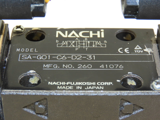 Nachi Hydraulic Directional Control Solenoid Valve 24VDC