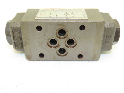 Nachi OCP-G01-W1-21 Modular Hydraulic Check Valve Pilot