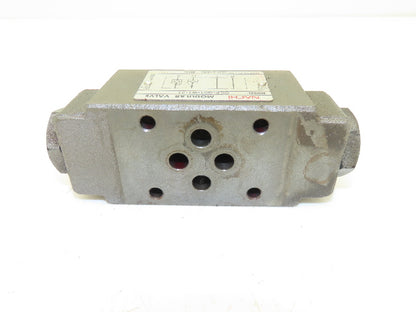 Nachi OCP-G01-W1-21 Modular Hydraulic Check Valve Pilot