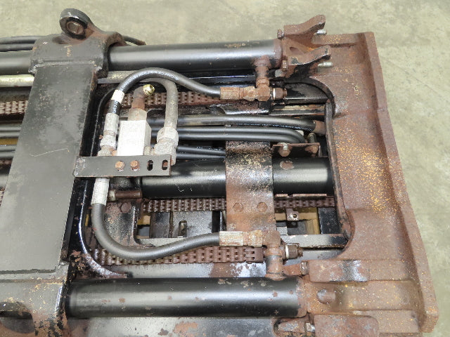 Hyster E60Z Forklift Mast 182" 3-Stage Side Shift Tilt Class 3 Electric 6000lbs