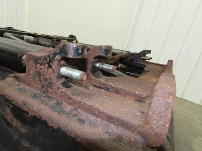 Hyster E60Z Forklift Mast 182" 3-Stage Side Shift Tilt Class 3 Electric 6000lbs