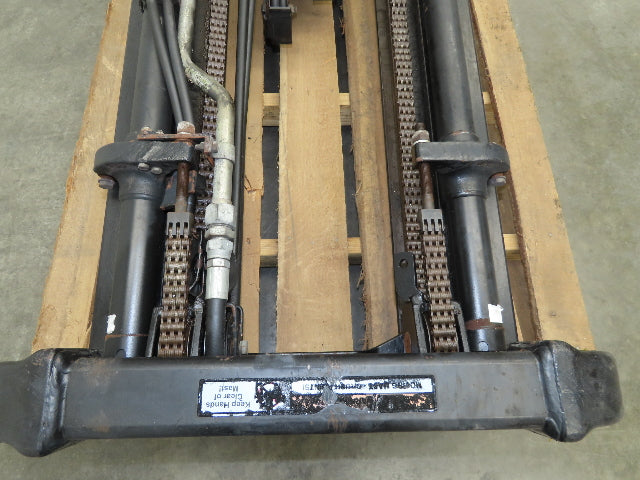 Hyster E60Z Forklift Mast 182" 3-Stage Side Shift Tilt Class 3 Electric 6000lbs