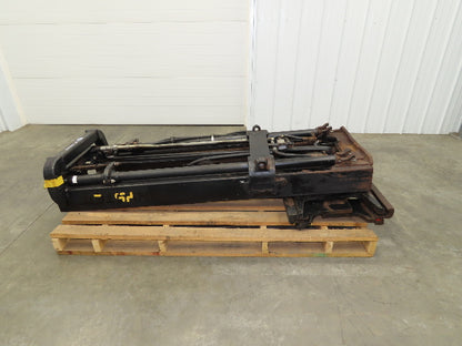 Hyster E60Z Forklift Mast 182" 3-Stage Side Shift Tilt Class 3 Electric 6000lbs