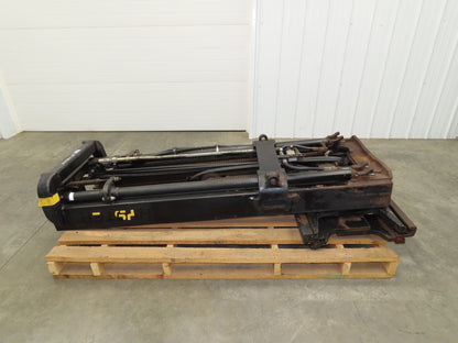 Hyster E60Z Forklift Mast 182" 3-Stage Side Shift Tilt Class 3 Electric 6000lbs