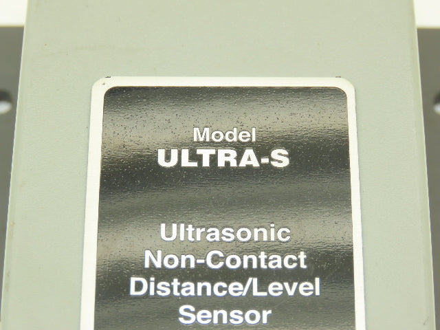 Senix ULTRA-S Ultrasonic Non-Contact Proximity Distance Level Sensor Rev 49
