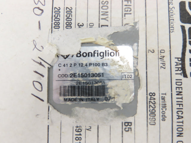 Bonfiglioli C 41 2 P 12.4 P100 B3 Inline Helical Gearbox 12.4:1 Reducer 100L