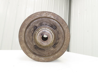Pneumatic Friction Clutch Brake 1-1/8" Bore 1/4"NPT Double V Size B Pulley