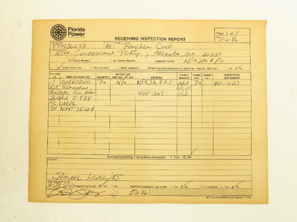 Raychem NHVT-3-I-U-4 Nuclear High Voltage Termination 3/C Non Shielded 8kv