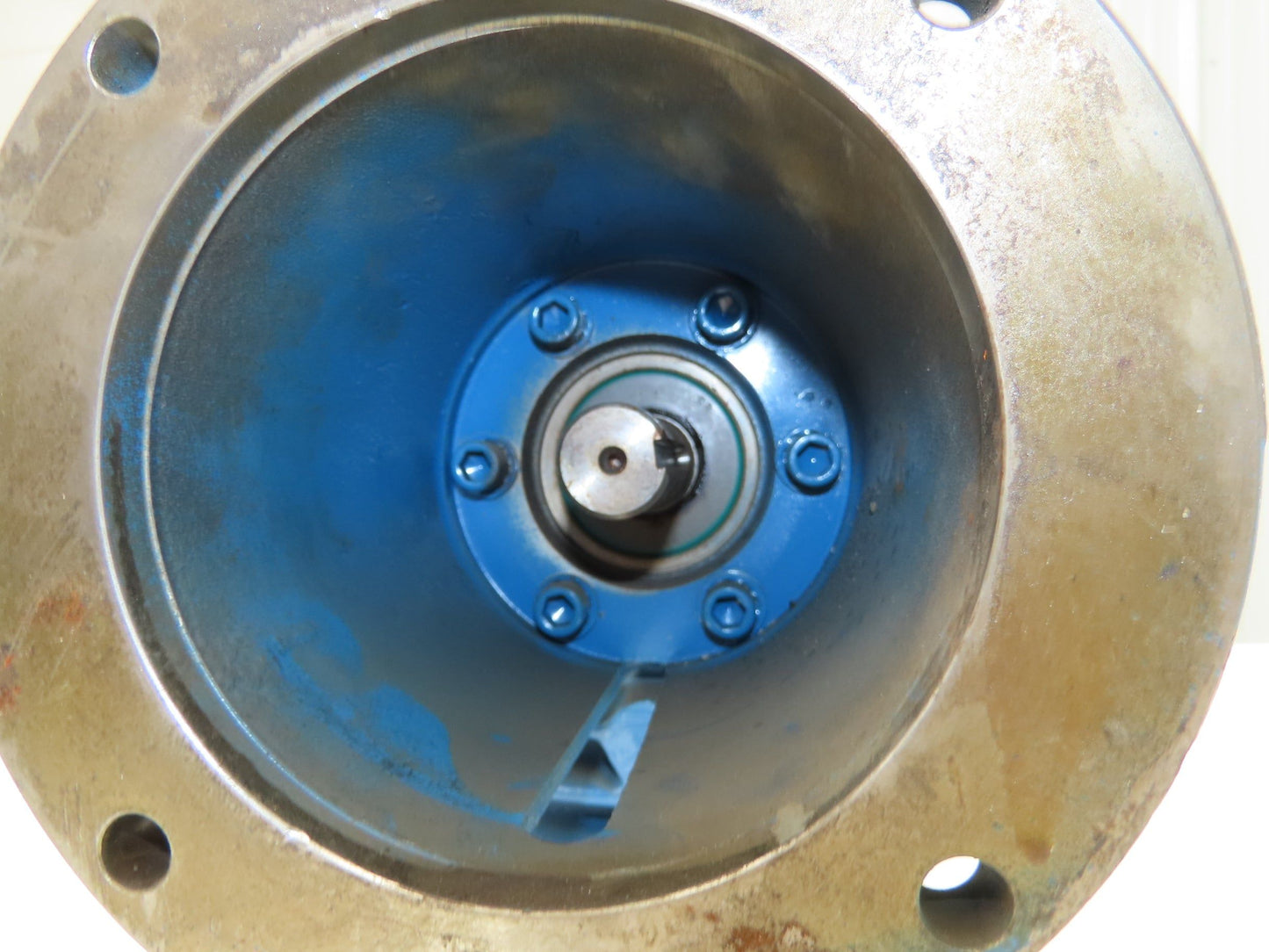 Cone Drive Worm Gearbox 100:1 Reducer 17.5rpm 1.08Hp 1-1/2" Hollow Shaft