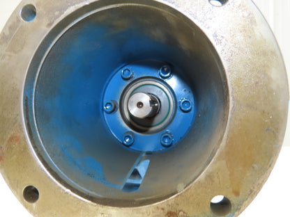 Cone Drive Worm Gearbox 100:1 Reducer 17.5rpm 1.08Hp 1-1/2" Hollow Shaft