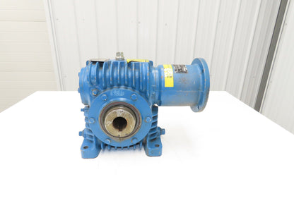 Cone Drive Worm Gearbox 100:1 Reducer 17.5rpm 1.08Hp 1-1/2" Hollow Shaft
