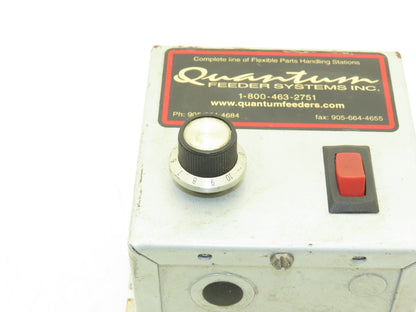 Quantum Feeder Systems 121-880 FC-40 Plus Cycle Feeder Control Station 120VAC