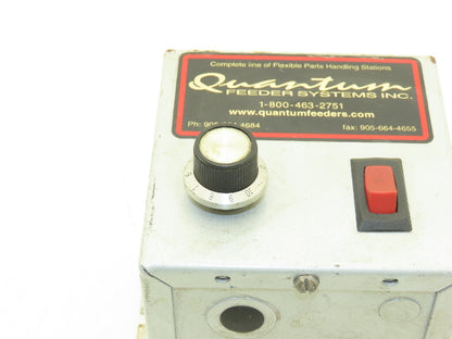 Quantum Feeder Systems 121-880 FC-40 Plus Cycle Feeder Control Station 120VAC