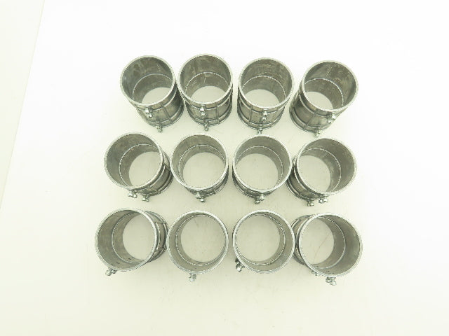 Regal 718 Coupling Conduit Connector 3" EMT Screw Set Lot of 12