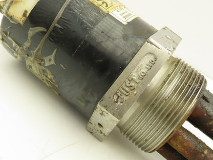 Just Co. LAG3085 Electric Heater Element 200V 10Kw 3PH Delta 570mm Stainless