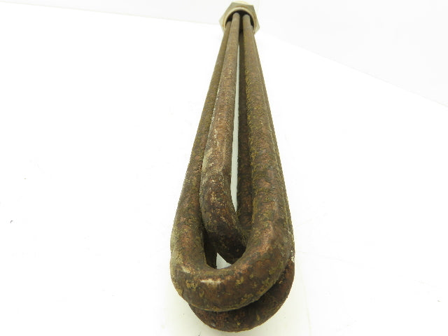 Just Co. LAG3085 Electric Heater Element 200V 10Kw 3PH Delta 570mm Stainless